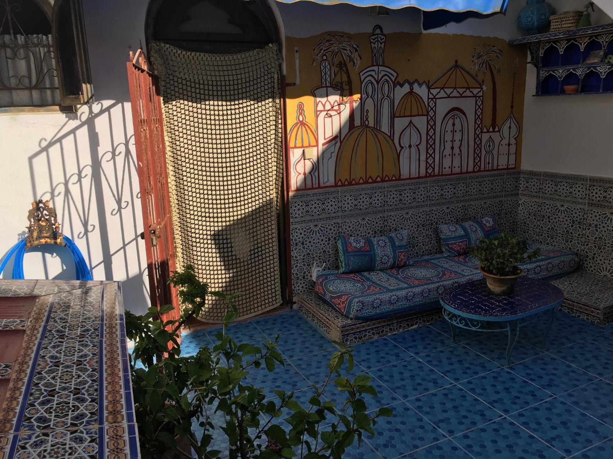 HATHOR ,Casa marroquí con dos terrazas en la Medina antigua , ideal parejas!! Asilah Exterior foto